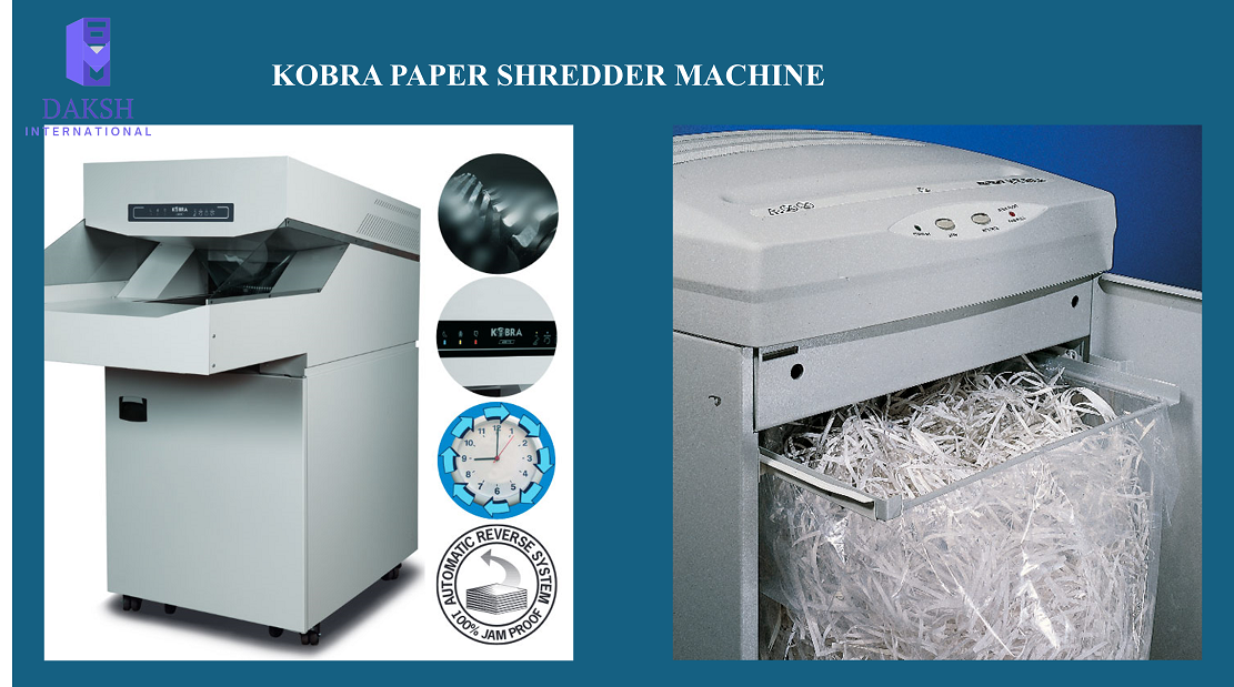 KOBRA Paper Shredder Machines